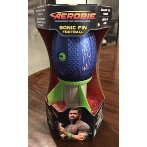 Aerobie Sonic Fin Aerodynamic High Performance Outdoor Football NIB